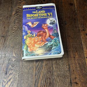 Land Before Time VI: The Secret of Saurus Rock (1998, Video, VHS Format)